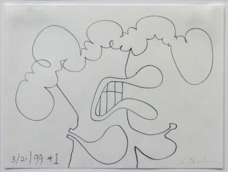 Female Portrait #1-5, Pencil on paper in 5 parts