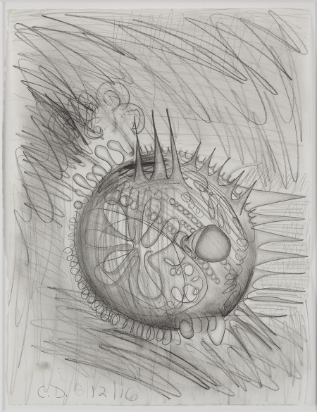 Study after Big Bang, Pencil on paper