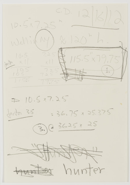 Study for Horse and Rider (My X) (13), Graphite on paper