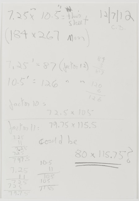 Study for Horse and Rider (My X) (2), Graphite on paper