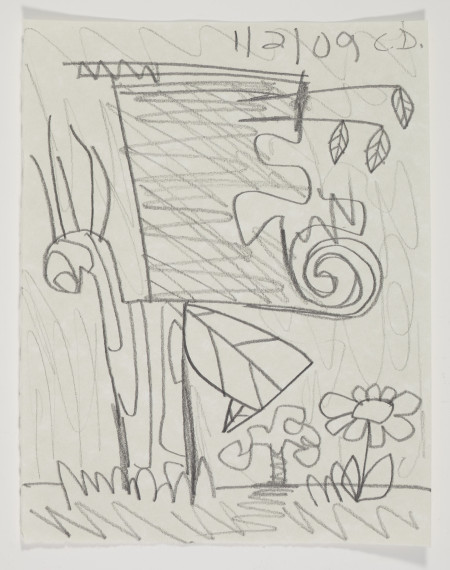 Untitled (1/2/09), Pencil on paper