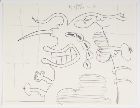 Untitled (1/2/96), Pencil on paper
