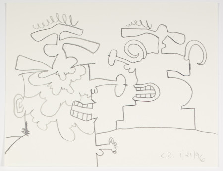 Untitled (1/21/96), Pencil on paper