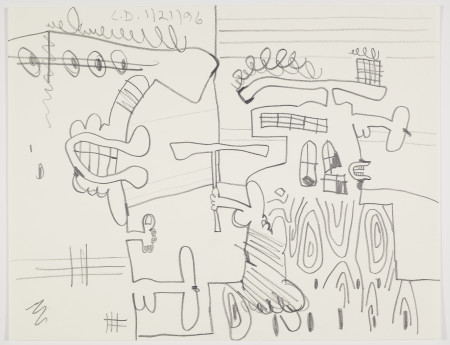 Untitled (1/21/96), Pencil on paper