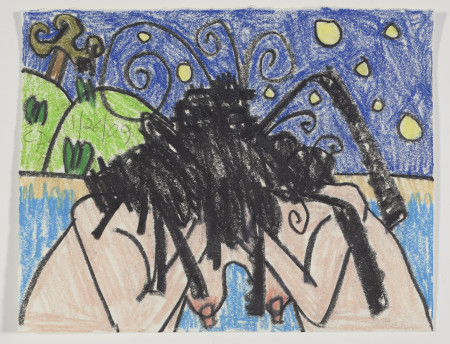 Untitled (1/26/09), Colored pencil and pencil on paper