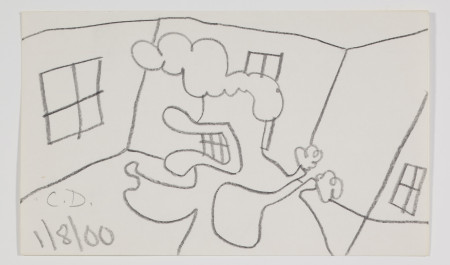 Untitled (1/8/00), Pencil on paper