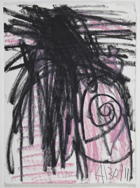 Untitled (1), Watercolor crayon and pencil on paper