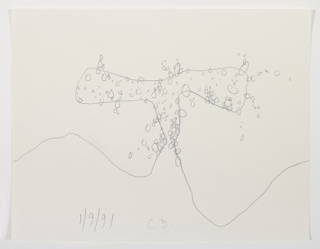 Untitled (1/9/91), Pencil on paper