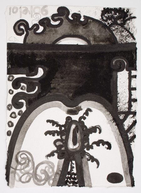 Untitled (10/2/06), Ink on paper