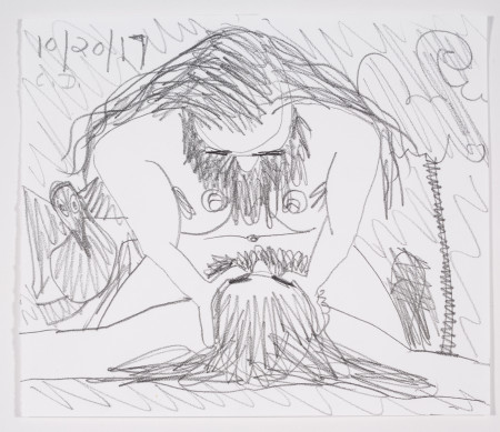 Untitled (10/20/17), Pencil on paper