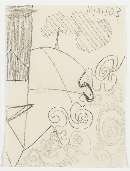 Untitled (10/21/03), Pencil on paper