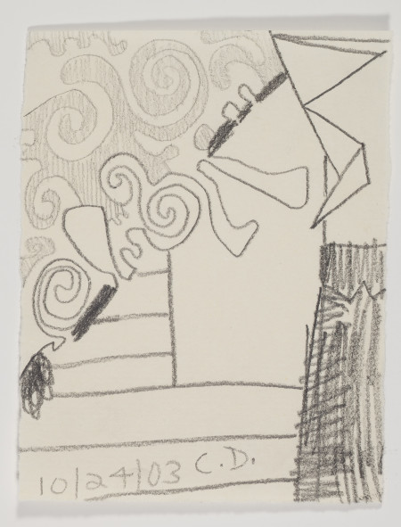 Untitled (10/24/03), Pencil on paper