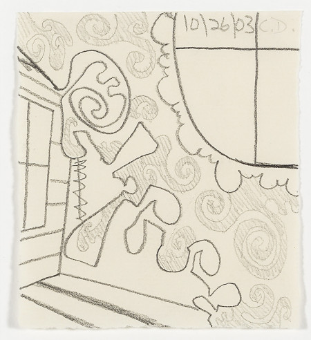 Untitled (10/26/03), Pencil on paper