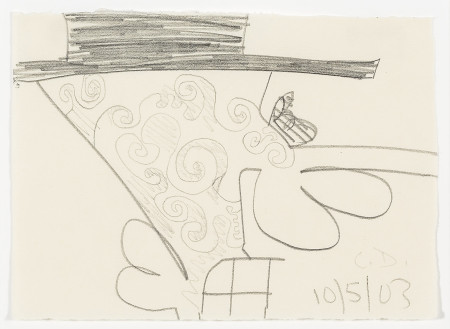 Untitled (10/5/03), Pencil on paper