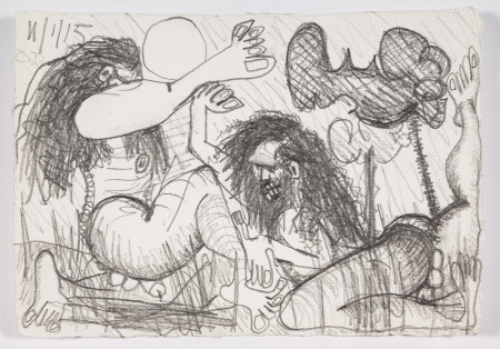 Untitled (11/1/15), Pencil on paper