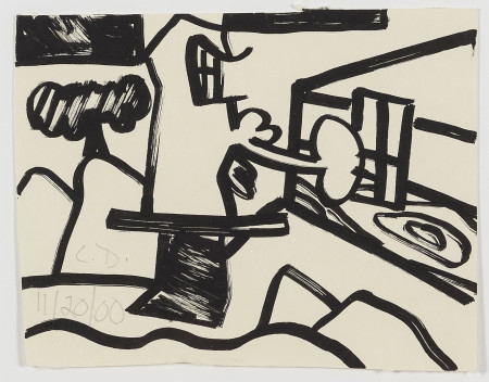 Untitled (11/20/00), Marker on paper