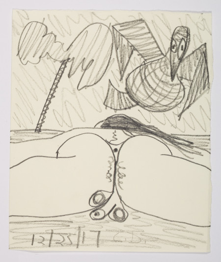 Untitled (11/23/17), Pencil on paper