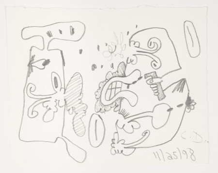 Untitled (11/25/98), Pencil on paper