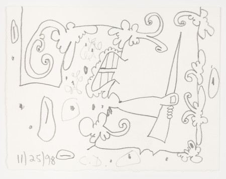 Untitled (11/25/98), Pencil on paper