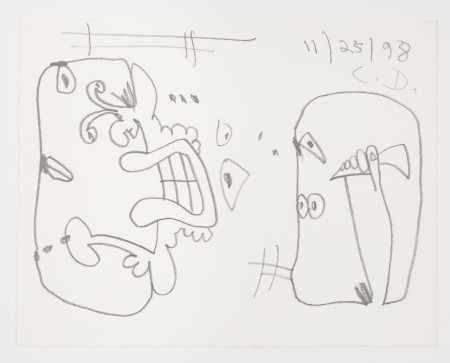 Untitled (11/25/98), Pencil on paper