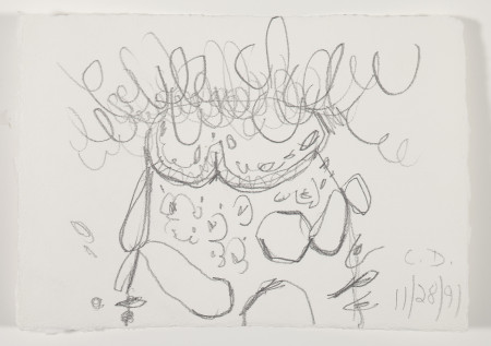 Untitled (11/28/91), Pencil on paper