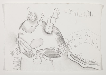 Untitled (11/29/91), Pencil on paper