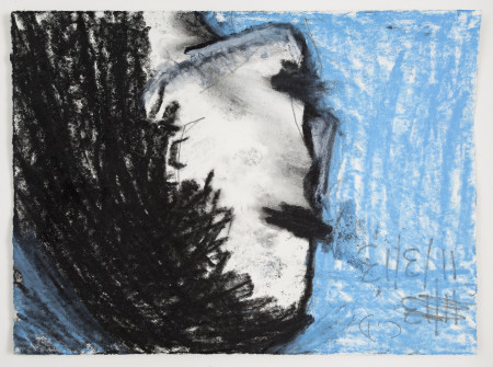 Untitled (11/3/13), Watercolor crayon and pencil on paper