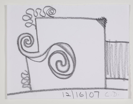 Untitled (12/16/07), Pencil on paper
