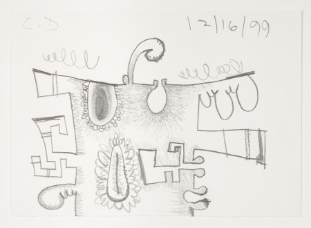 Untitled (12/16/99), Pencil on paper
