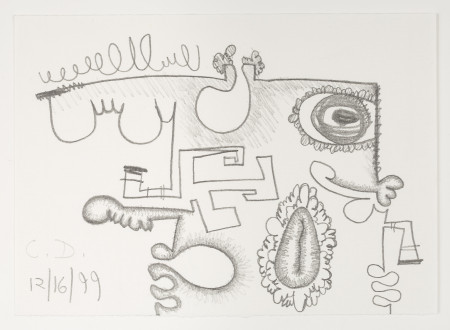 Untitled (12/16/99), Pencil on paper