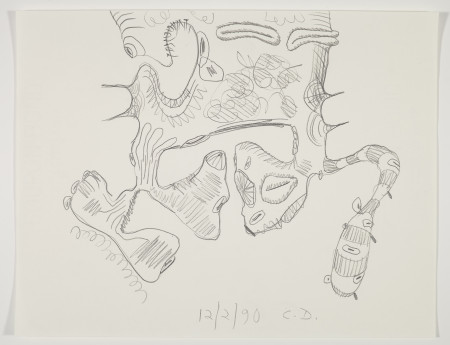 Untitled (12/2/90), Pencil on paper