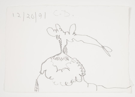 Untitled (12/20/91), Pencil on paper
