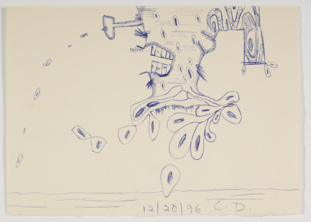 Untitled (12/20/96), Pen and pencil on paper