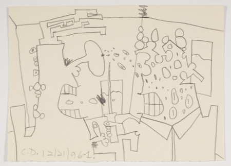 Untitled (12/21/96), Pencil on paper
