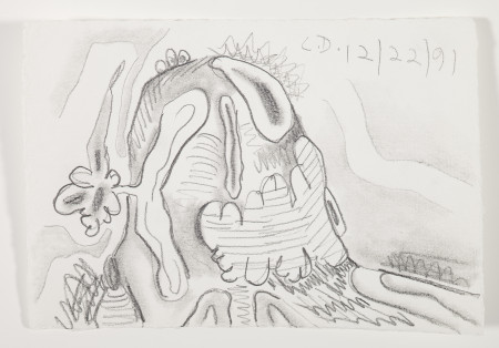 Untitled (12/22/91), Pencil on paper