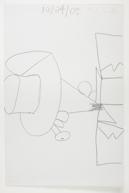 Untitled (12/24/05), Pencil on paper