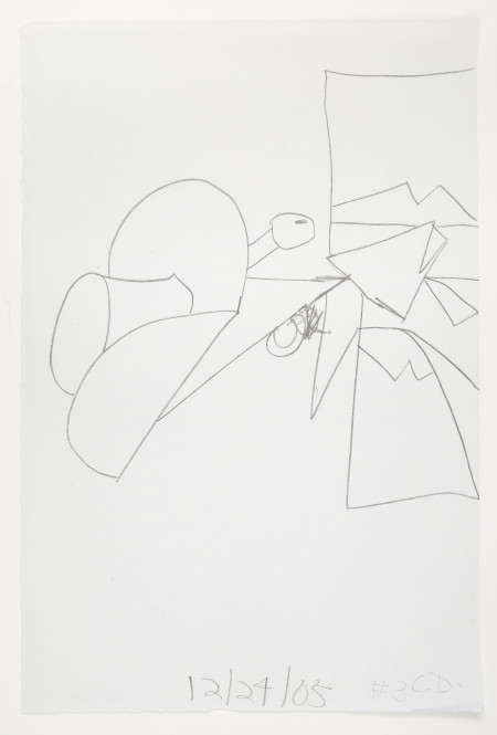 Untitled (12/24/05), Pencil on paper