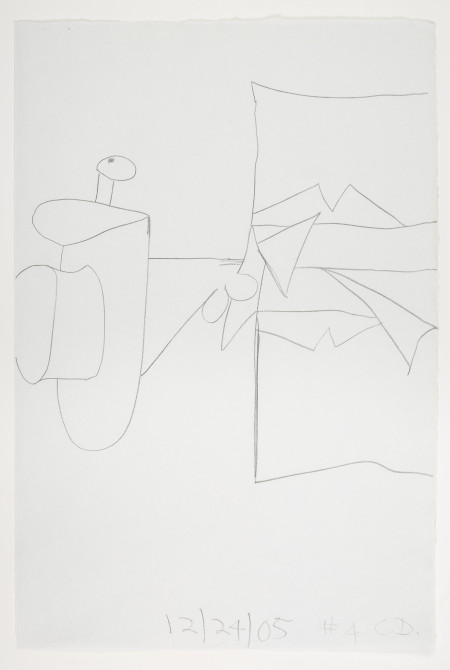 Untitled (12/24/05), Pencil on paper