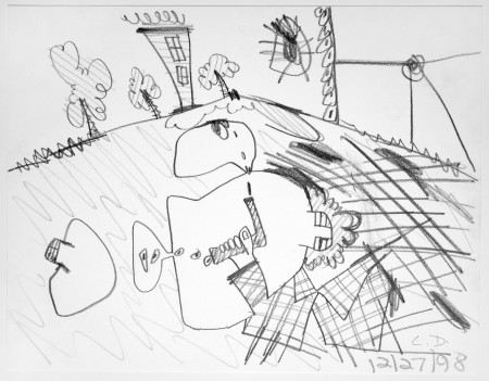 Untitled (12/27/98), Graphite on paper