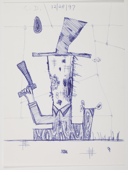 Untitled (12/28/97), Pen and pencil on paper