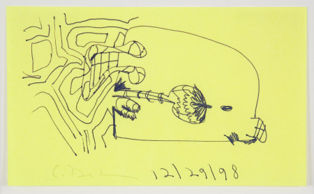 Untitled (12/28/98), Ink on paper
