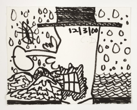 Untitled (12/3/00), Permanent marker on paper