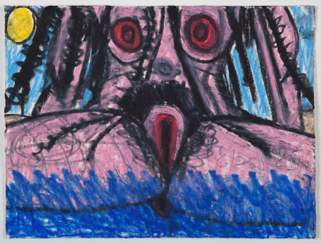 Untitled (14), Watercolor crayon and pencil on paper