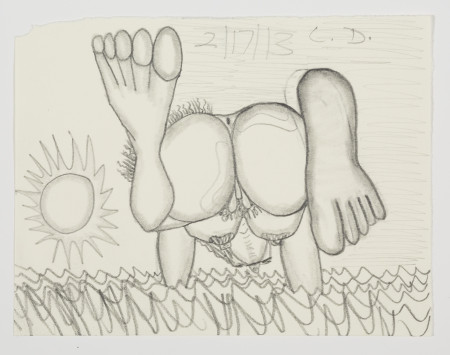 Untitled (2/17/13), Pencil on paper