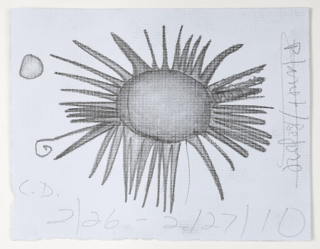 Untitled (2/26 - 2/27/10), Pencil on paper
