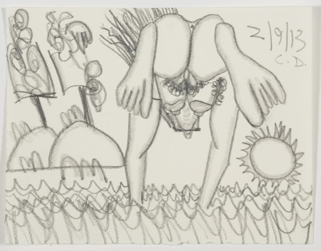 Untitled (2/9/13), Pencil on paper