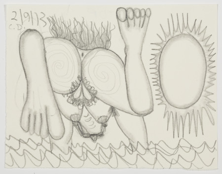 Untitled (2/9/13), Pencil on paper