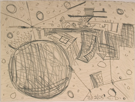 Untitled (3/12/05), graphite on paper