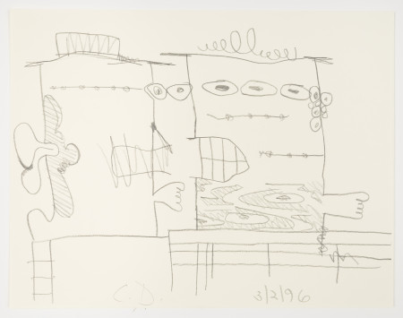 Untitled (3/2/96), Pencil on paper