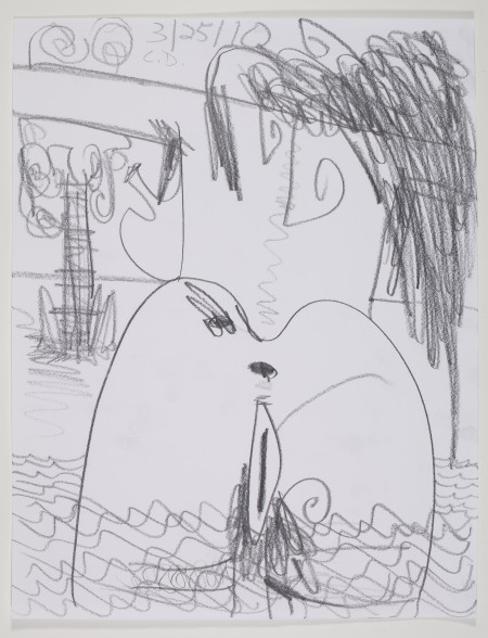 Untitled (3/25/10), Pencil on paper